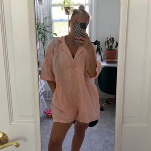 oversized romper